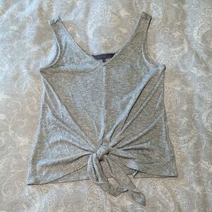 Grey Knotted Tank (Size M)